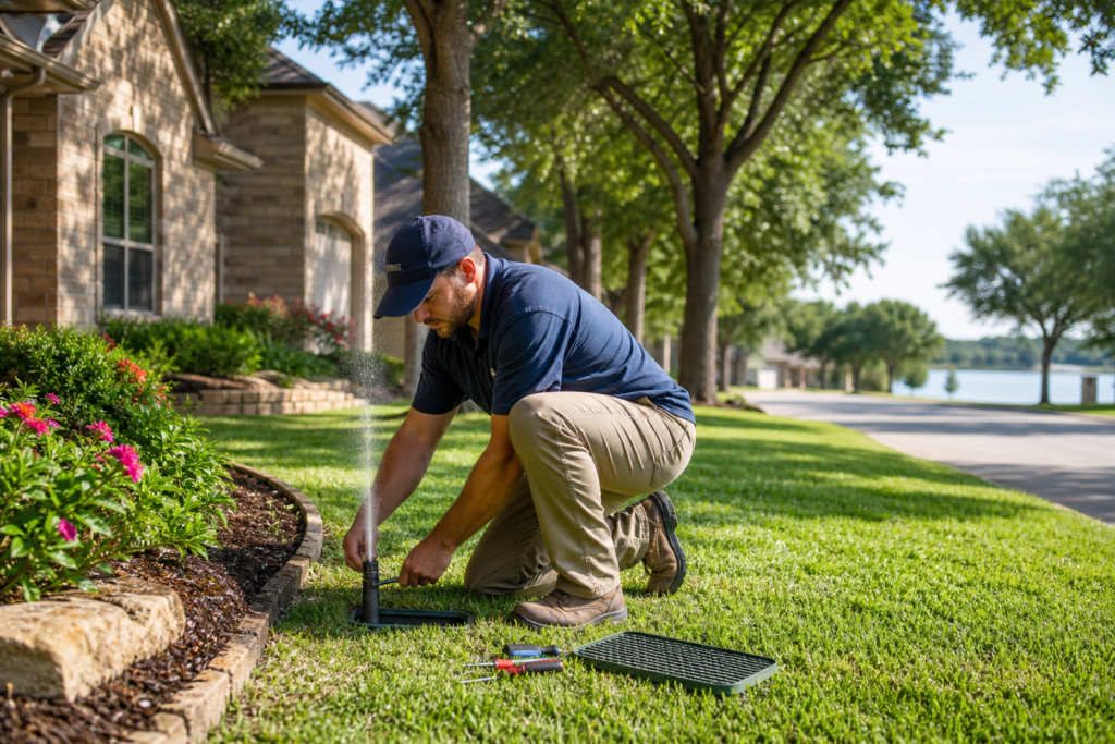 Complete Sprinkler Repair Services in Heath, TX