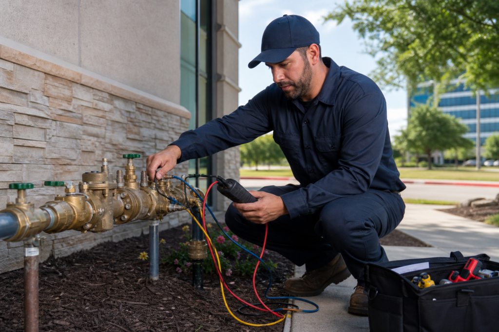 Custom Backflow Prevention Testing Solutions for Properties in Farmers Branch, TX