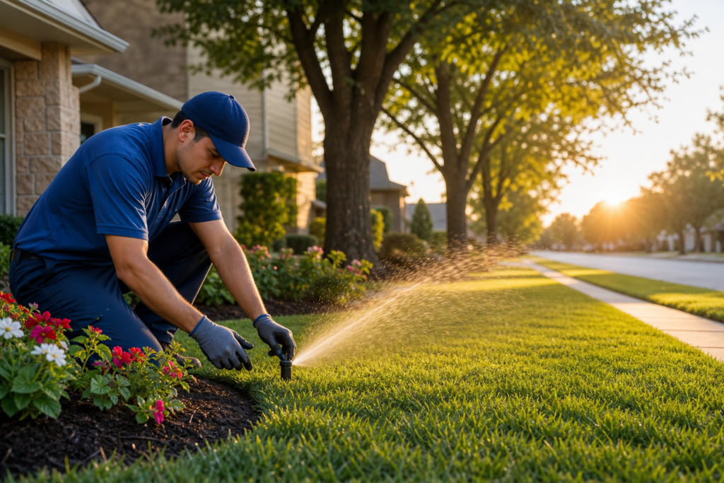 Custom Sprinkler Systems Solutions for Properties in Vickery Meadow, TX