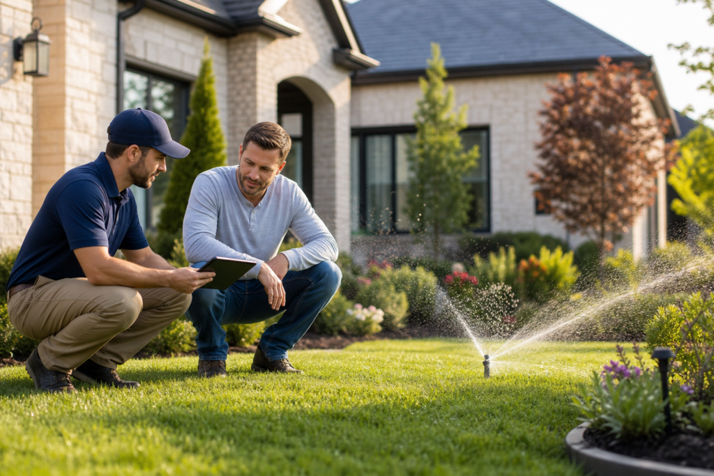 Enhancing Outdoor Spaces with Sprinkler Design Services in Fate, TX