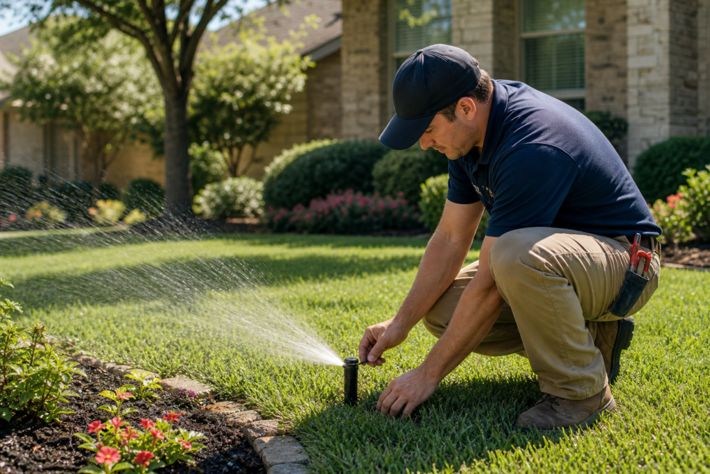 Enhancing Outdoor Spaces with Sprinkler Repair Services in Lakewood, TX