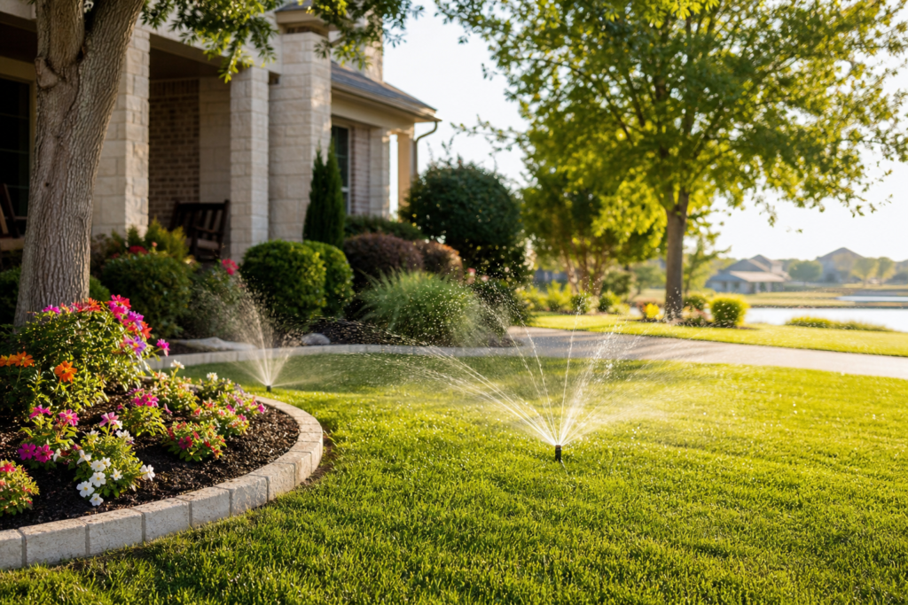 Enhancing Outdoor Spaces with Sprinkler Systems Services in Wylie, TX