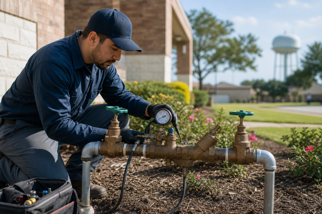 Expert Backflow Prevention Testing Services in Garland, TX