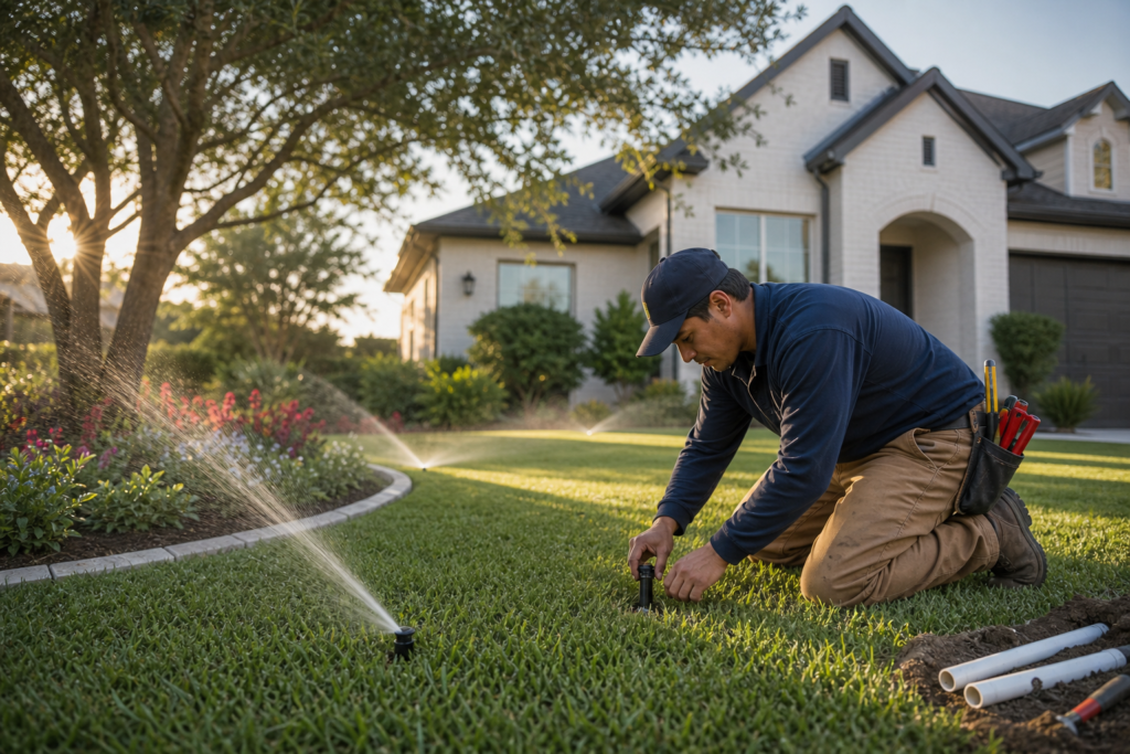 Full-Service Sprinkler Installation Company Serving Mesquite, TX