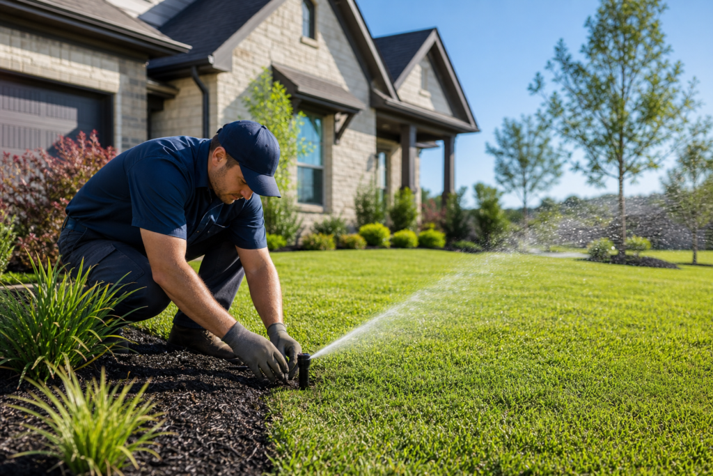 Full-Service Sprinkler Installation Company Serving Parker, TX