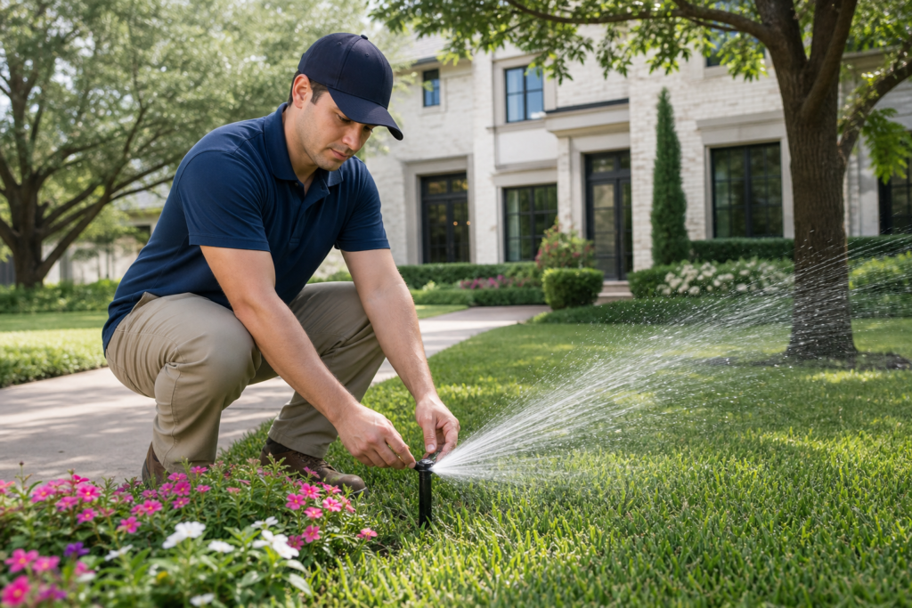 Local Sprinkler Design Services for Homes & Businesses in University Park, TX