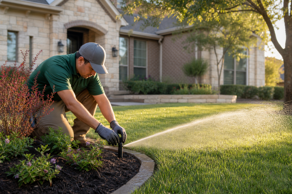 Local Sprinkler Installation Services for Homes & Businesses in Fate, TX
