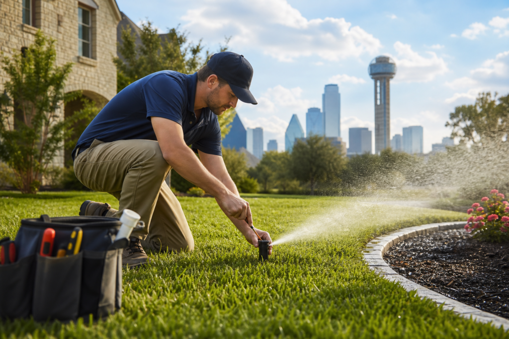 Local Sprinkler Repair Services for Homes & Businesses in Dallas, TX