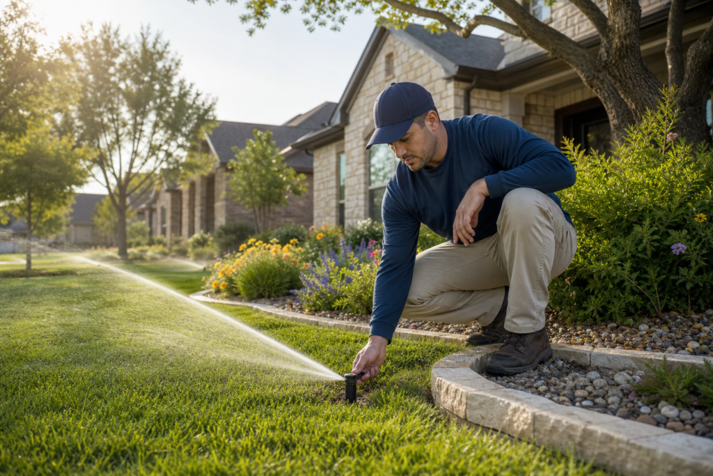 Local Sprinkler Systems Services for Homes & Businesses in Travis Ranch, TX