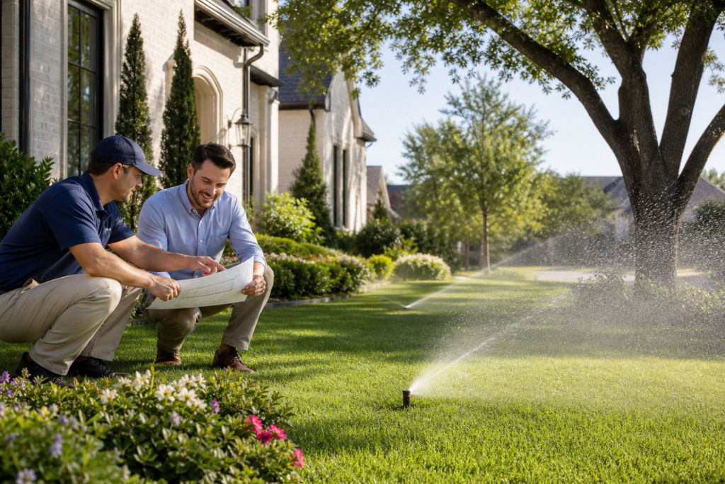 Professional Sprinkler Design Services for Residents & Businesses in Preston Hollow, TX
