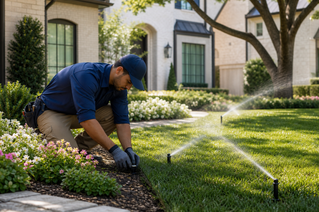 Quality Sprinkler Installation Services in Park Cities, TX