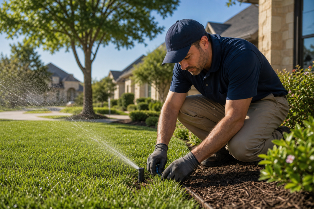 Quality Sprinkler Repair Services in Plano, TX