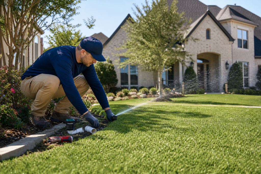 Residential & Commercial Sprinkler Installation Services in Plano, TX