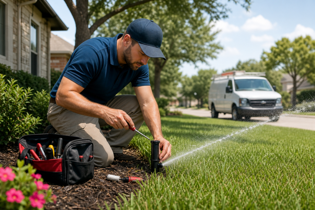 Your Local Experts for Sprinkler Repair in Farmers Branch, TX